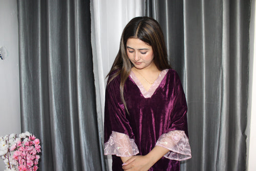 Aalaya Velvet Festive Set